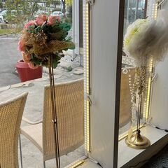 フラワーディスプレイスタンド／店舗改装・新築建て替えに伴い、装飾...