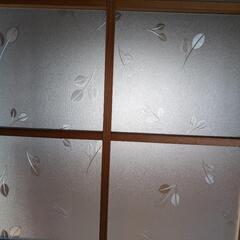 　引き戸　建具　ガラス戸　　DIY　の画像