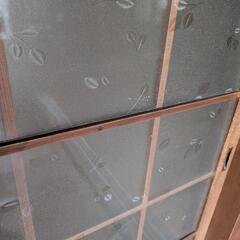 　引き戸　建具　ガラス戸　　DIY　の画像