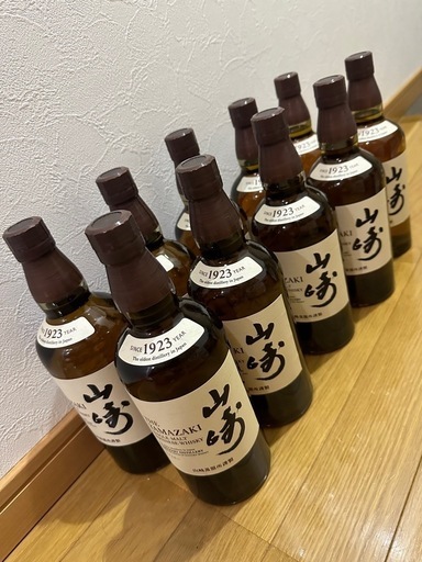 山﨑 ウイスキー 700ml 10本
