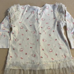 【差し上げます】100cmキティちゃんパジャマの画像