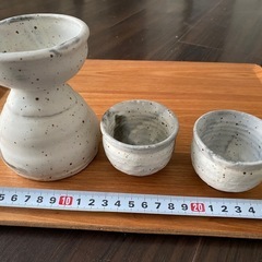 酒器/お猪口・徳利3点セットの画像