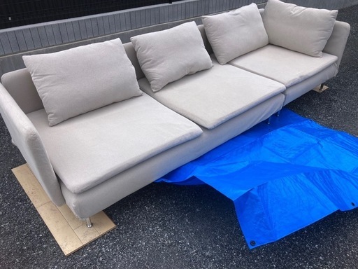 IKEA ソーデルハムン　3人がけソファ