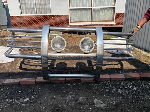 ランクル　バンパー　フォグランプ