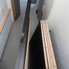 オフィス用机（板材のみ、でかいです）×２の画像