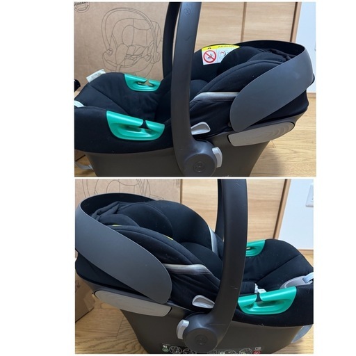 サイベックスCloud Z i-size メリオ用カーシートアダプター付 cybex