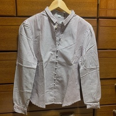 BEAUX ARTS ストライプ柄 長袖シャツ M