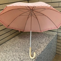 【日傘】ピンク