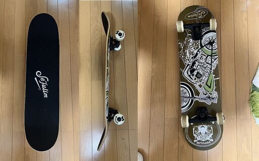 スケートボード+ヘルメット＋プロテクターSet（19日まで取引可能）