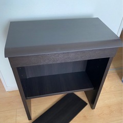 引き出し付き　パソコン台　電話台　ちょっとした机やテーブルなどに