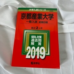 京都産業大学　赤本