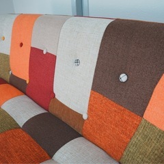 【引き渡し者決定
】北欧風　2人がけソファ　の画像