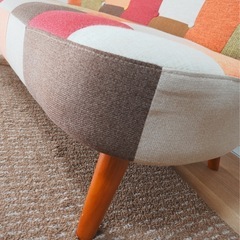 【引き渡し者決定
】北欧風　2人がけソファ　の画像