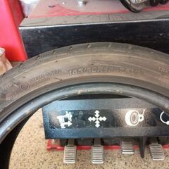 作業可能 165/50R16 2021年 夏ﾀｲﾔ 2本の画像