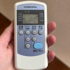 コロナ　窓掛けエアコンの画像