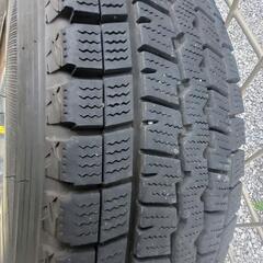 キャラバン鉄ホイール＋スタッドレス希望者にはリヤバンパー付きの画像