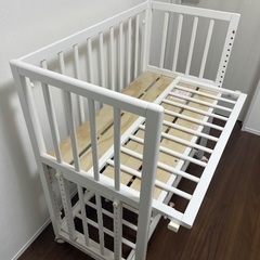 そいねーるロング　ベビーベッド　の画像