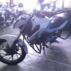 HONDA CB125F-K 教習車 白 エンジン始動動画 半額配送キャンペーン 期間限定車体本体価格 現状渡し諸経費￥0- 横浜 P-Yardの画像