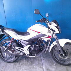 HONDA CB125F-K 教習車 白 エンジン始動動画 半額配送キャンペーン 期間限定車体本体価格 現状渡し諸経費￥0- 横浜 P-Yardの画像