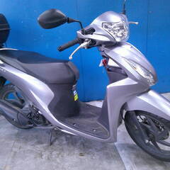 HONDA DIO110-2 銀 エンジン始動動画 自賠責保険で...