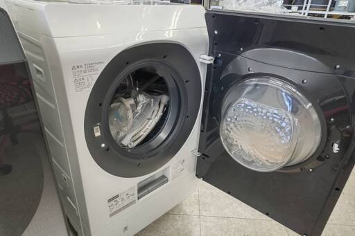 お値下げしました?SHARP/シャープ/11/6Kgドラム式洗濯機/2019年式/ES-W112-SR/№5262?