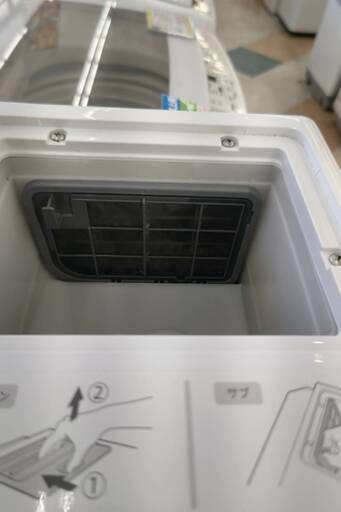お値下げしました?SHARP/シャープ/11/6Kgドラム式洗濯機/2019年式/ES-W112-SR/№5262?