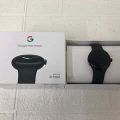 B）グーグル ピクセルウォッチ マットブラック ステンレス ケー...