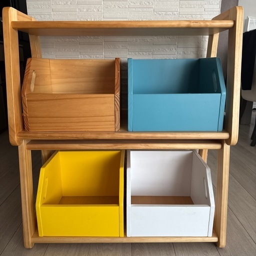 大和屋　ノスタ　トイボックス　おもちゃ箱　おもちゃ収納　本棚