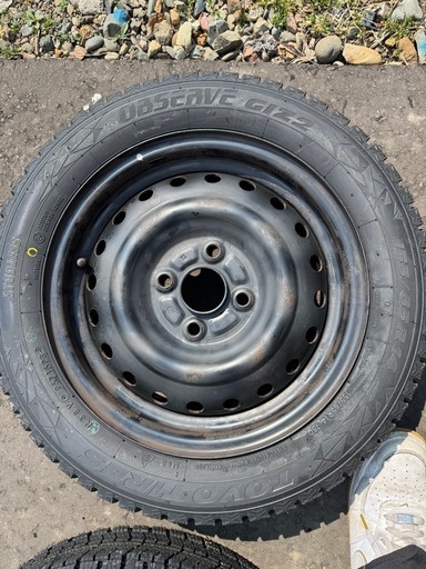【ほぼ新品】155/65R14 スタッドレス 