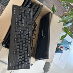 USB有線キーボードの画像