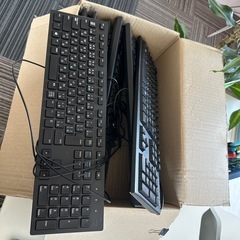 USB有線キーボードの画像