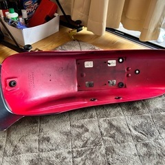 エリミネーター125用 リアフェンダー（レッド）の画像