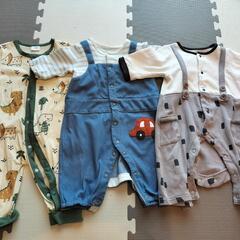 ロンパース　6-9M60~80サイズセットの画像