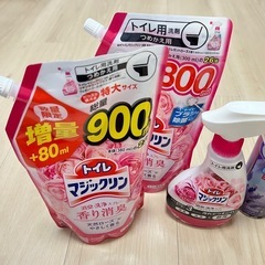 トイレ用洗剤、消臭スプレー、虫除けスプレーの画像