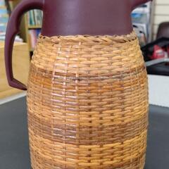 籐ポット☆魔法瓶☆昭和レトロです！の画像