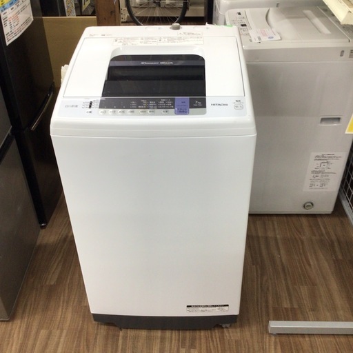 ※キズへこみ有り 洗浄機 日立 NW-80C 2019年製7.0kg
