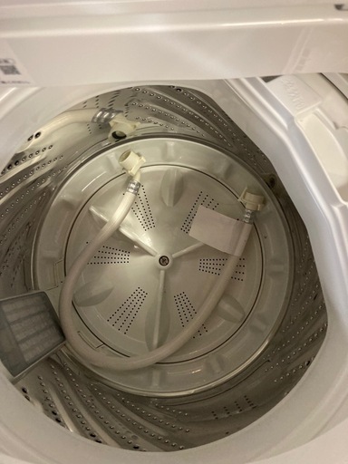 ☆中古￥14,800！パナソニック　5.0kg電気洗濯機　家電　2021年製　NA-F50B14型　【OD004】