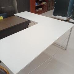 ★ジモティー割あり★L字デスク　WH　高さ(H)70cm× 幅(...