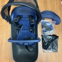 自転車用チャイルドシート ネイビー　combi gyutto