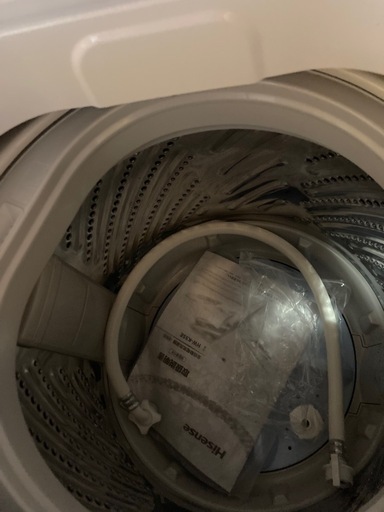 ☆中古￥13,800！ハイセンス　5.5kg電気洗濯機　家電　2024年製　HW-K55E型　【OD005】
