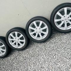 スズキ純正アルミホイール☆バリ山165\55\14.夏ネクストリー