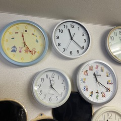 ★壁掛け時計★各種1000円★札幌
