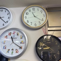 ★壁掛け時計★各種1000円★札幌の画像