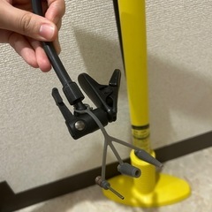 自転車　空気入れの画像
