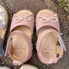 サンダル靴まとめての画像
