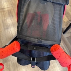 B型ベビーカー　Aprica【美品！おまけ多数・ 日焼けなし】アップリカ スティック トゥルーレッドRD の画像