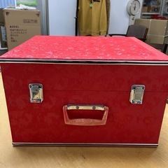 ☆値下げ☆I 2504-197 収納ケース ボックス 持ち手が少しくちてます。の画像