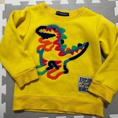 子供服100サイズ裏起毛トレーナー