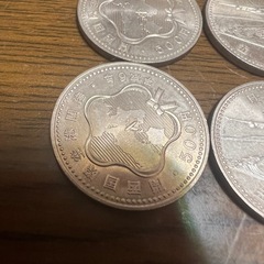 記念硬貨 関空開港500円硬貨 4枚未使用の画像