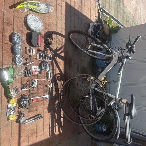 アサヒ　プレジョンスポーツ　クロスバイク　付属品多数